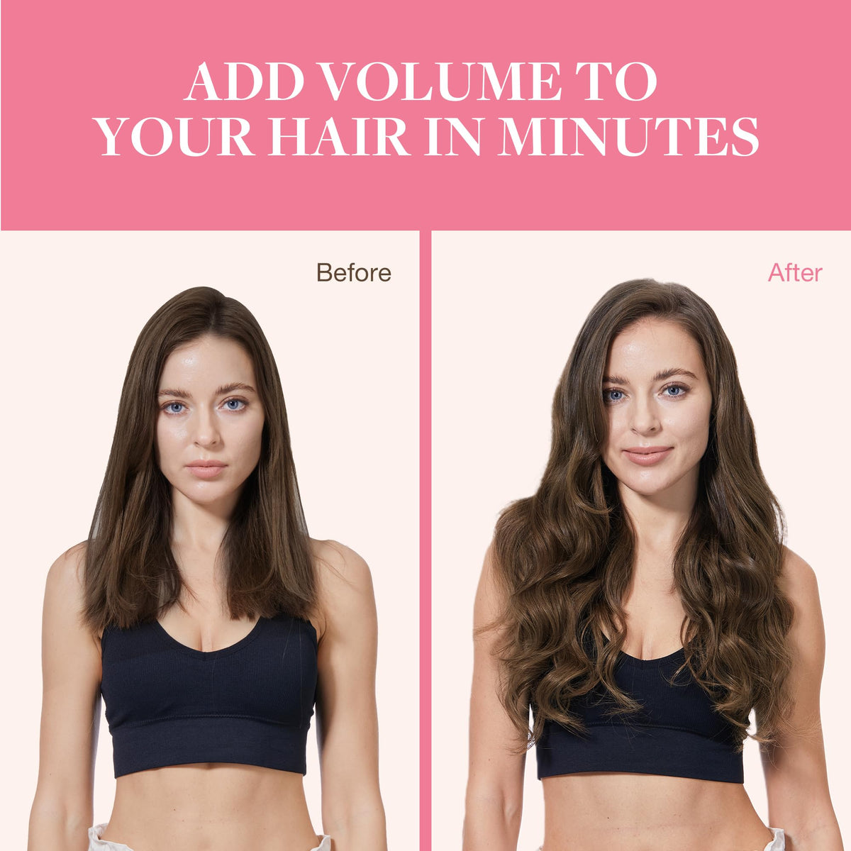 GOO GOO color-range shades allow versatile styling and seamless blends.