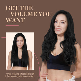 GOO GOO heat styling guidance for extensions up to 250F.