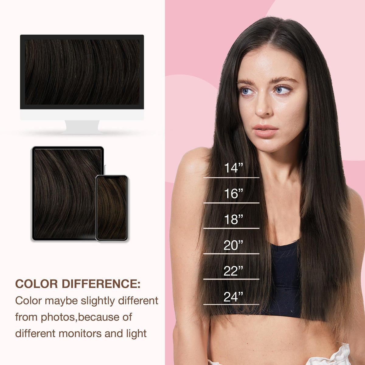 GOO GOO 20 inch length delivers natural fullness.