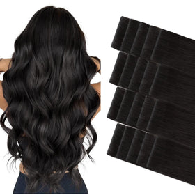 GOO GOO Invisi Edge Extensions close-up showing seamless natural look.