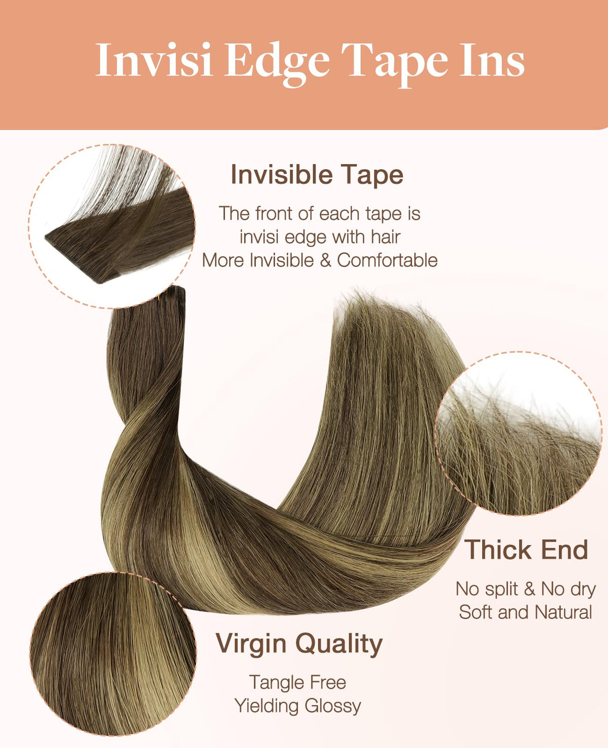 GOO GOO Outer layer placement improves invisibility and fullness
