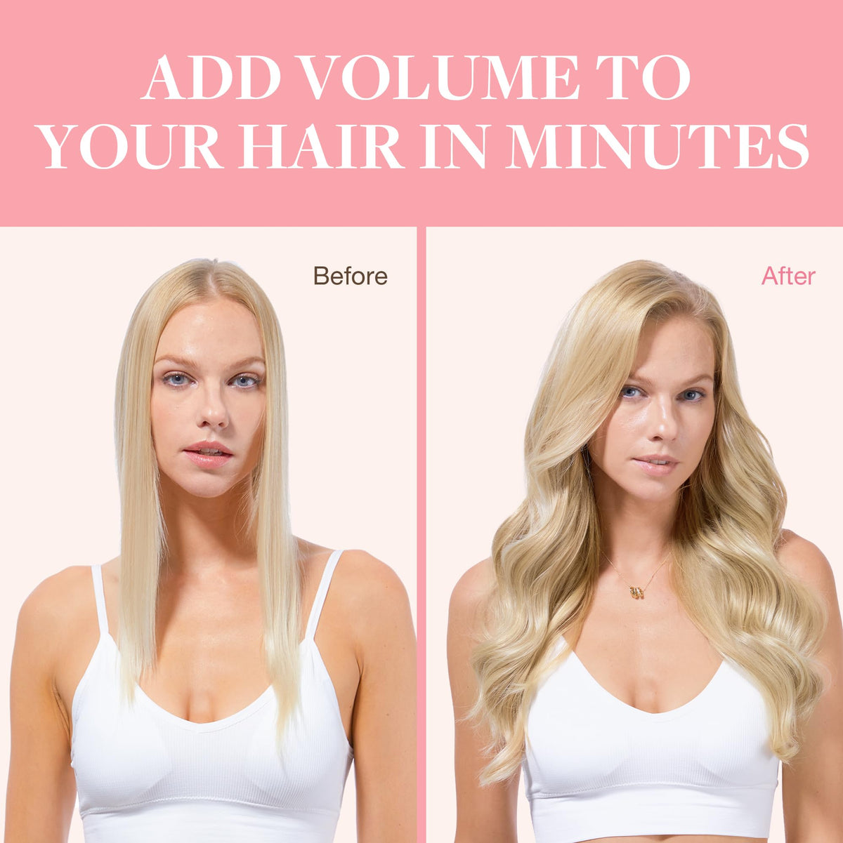 GOO GOO quick-apply clips for easy, secure wear.