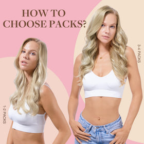 GOO GOO Remy hair extensions offer silky texture and smooth movement