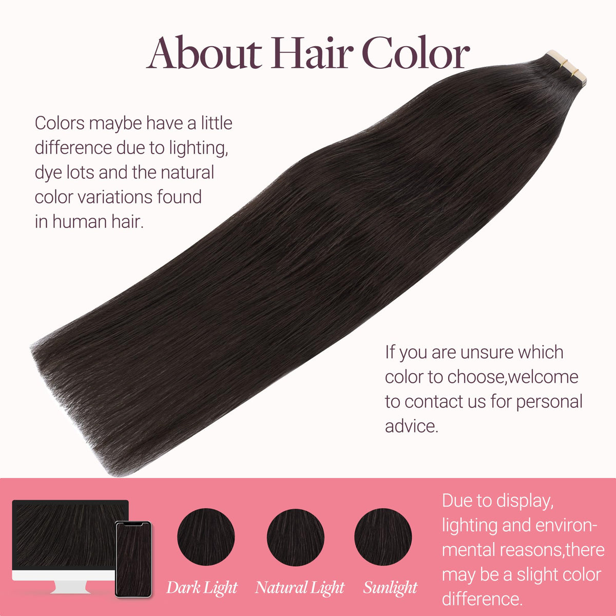 GOO GOO Remy hair close-up showing soft texture and easy manageability.