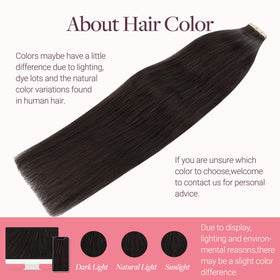 GOO GOO Remy hair close-up showing soft texture and easy manageability.