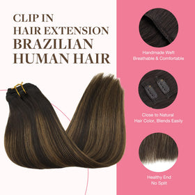 GOO GOO Remy hair extensions deliver premium texture and easy styling.
