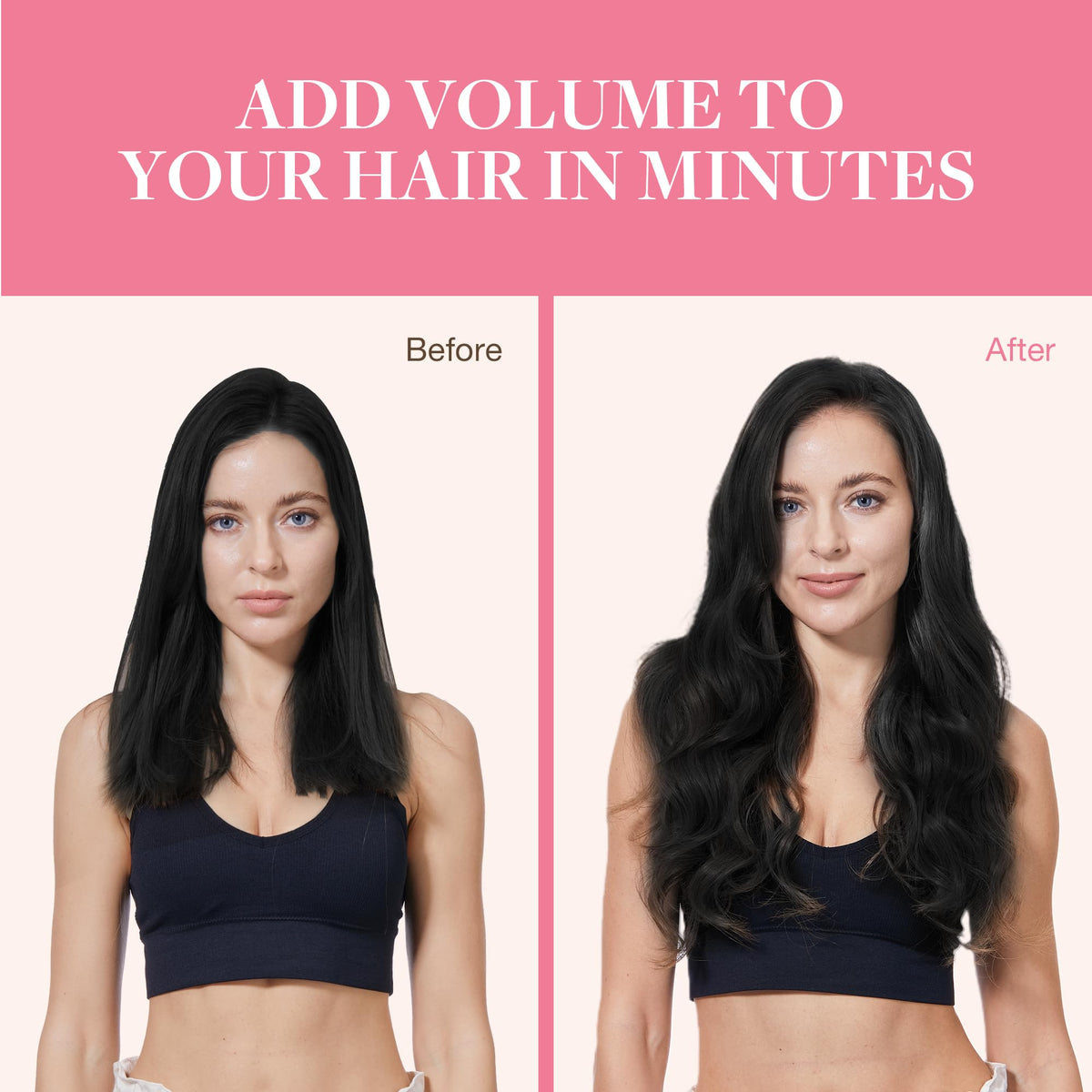 GOO GOO seamless clips with silicone-backed grips protect scalp and stay secure.