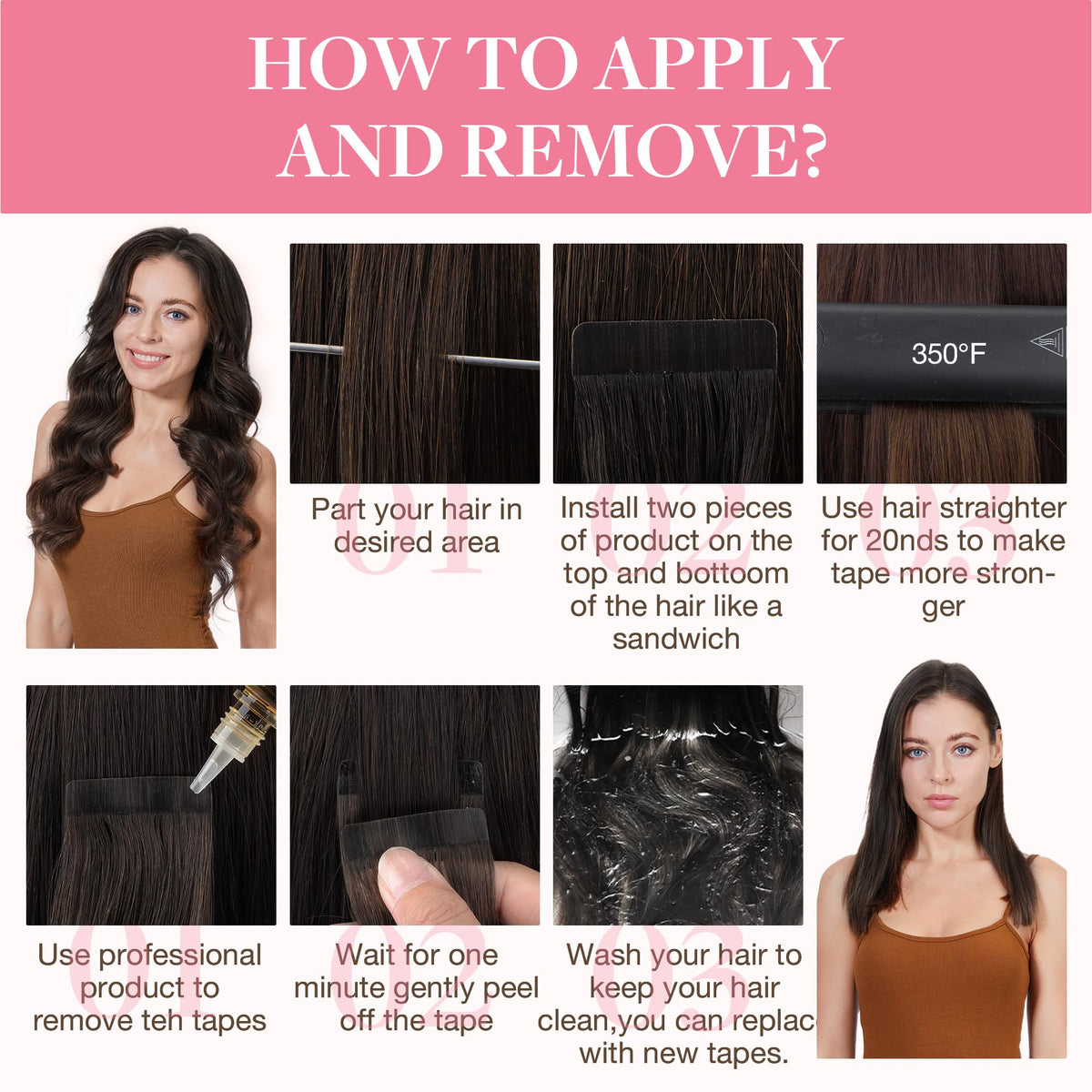 GOO GOO 50g 20-piece bundle for versatile length and volume.