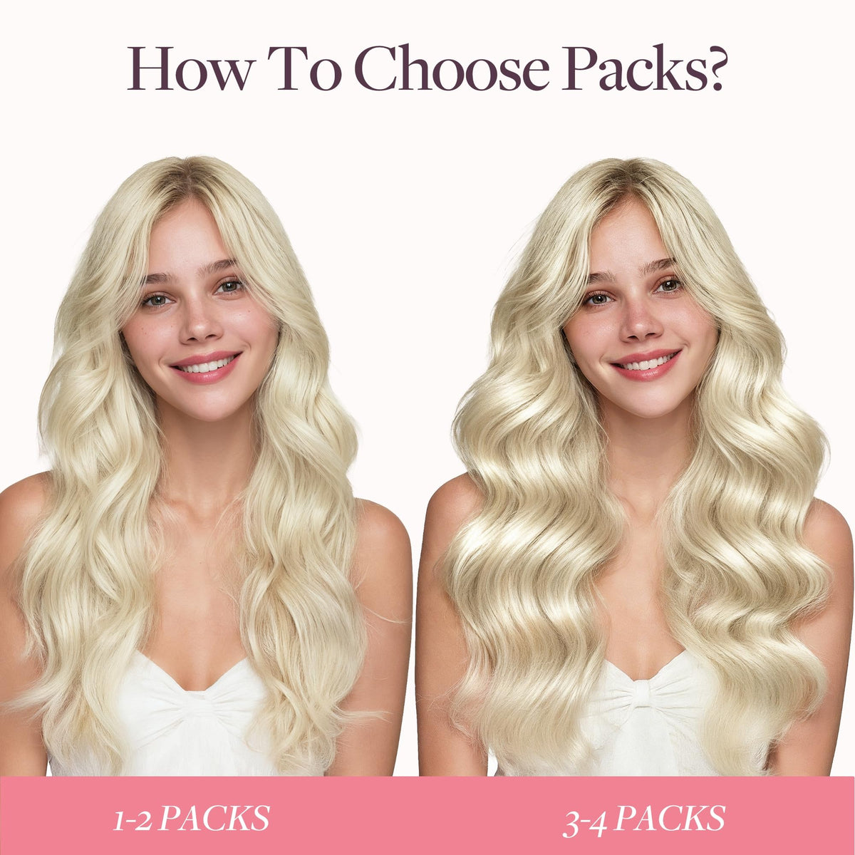 GOO GOO 20-piece pack for customizable volume and length