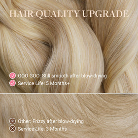 GOO GOO Remy hair with soft texture for natural movement