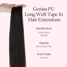 GOO GOO weft cut-to-width for customizable placement