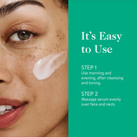 Good Clean Goop Beauty Healthy Aging Serum on hand demonstrates quick absorption and hydration.