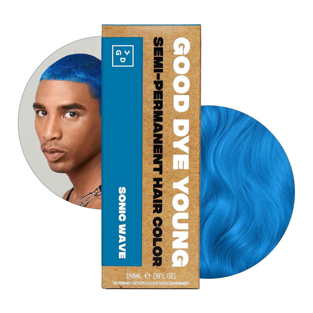 Good Dye Young 24-wash color longevity visual shows enduring tones.
