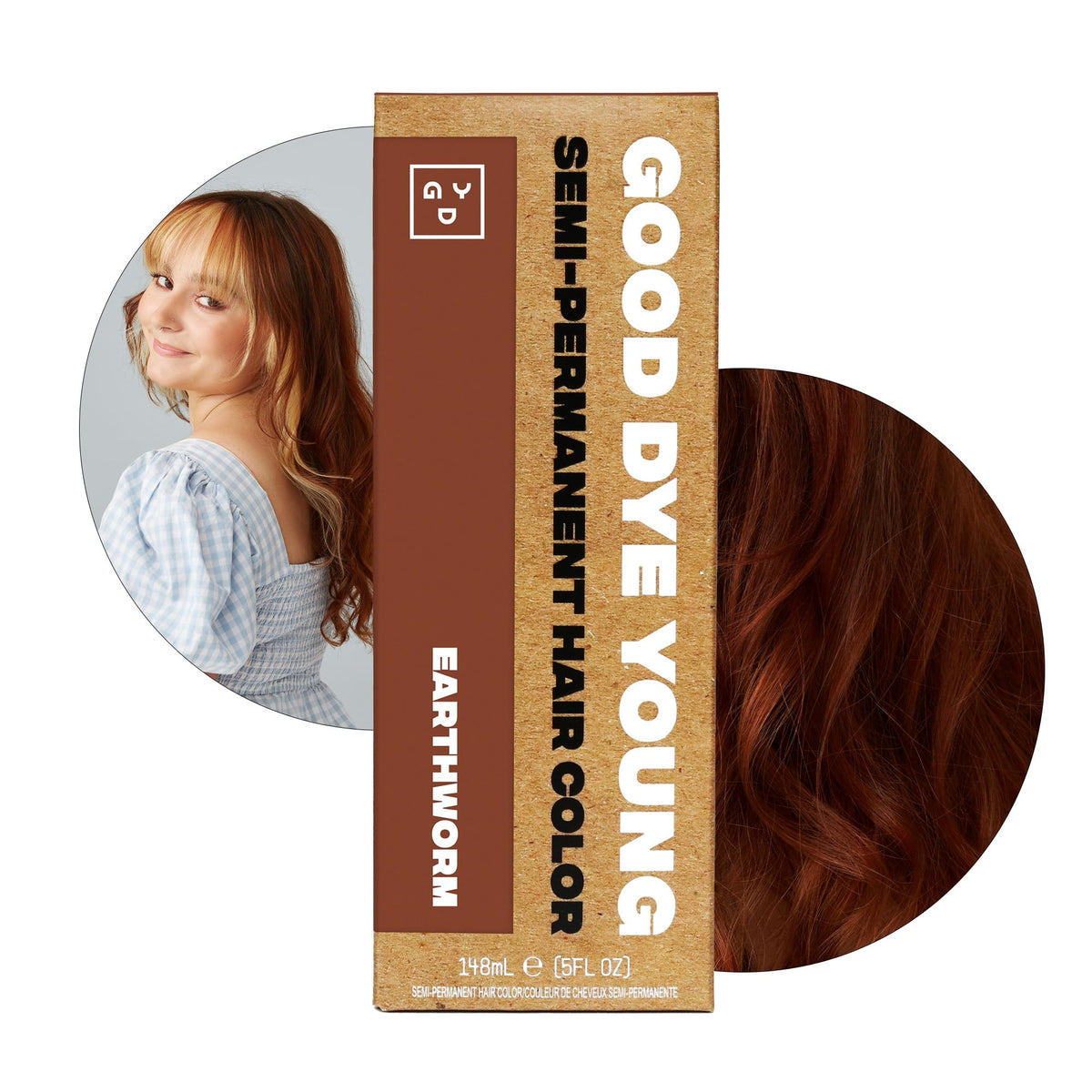 Good Dye Young disposable gloves prevent staining during application.
