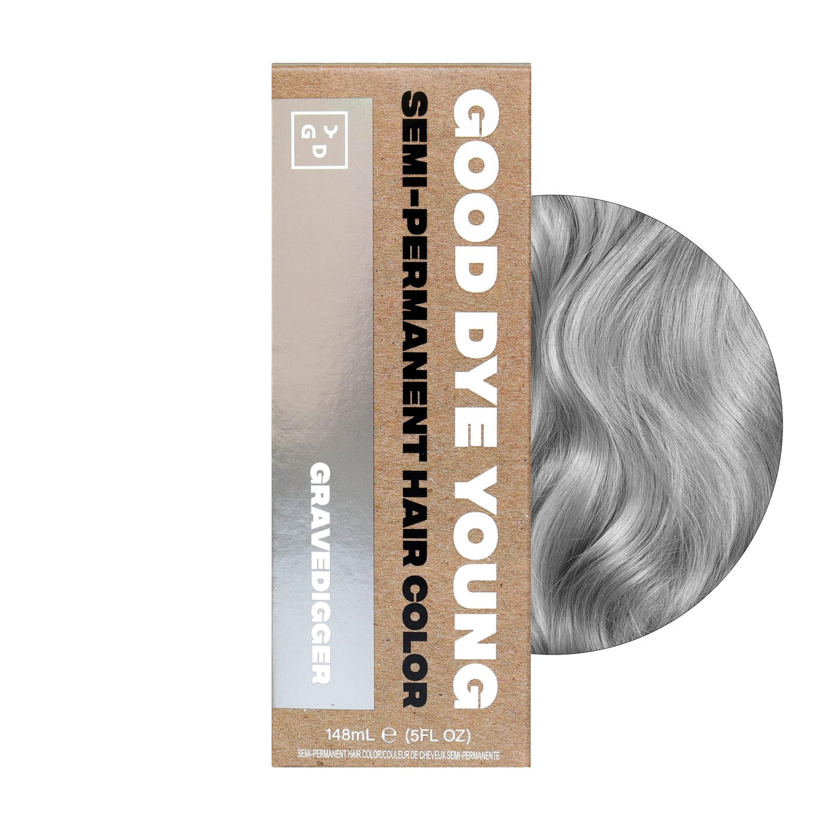 Good Dye Young Gravedigger Silver at-home color touch-ups made easy.
