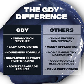 Good Dye Young Infusions ingredients card highlights vegan cruelty free care