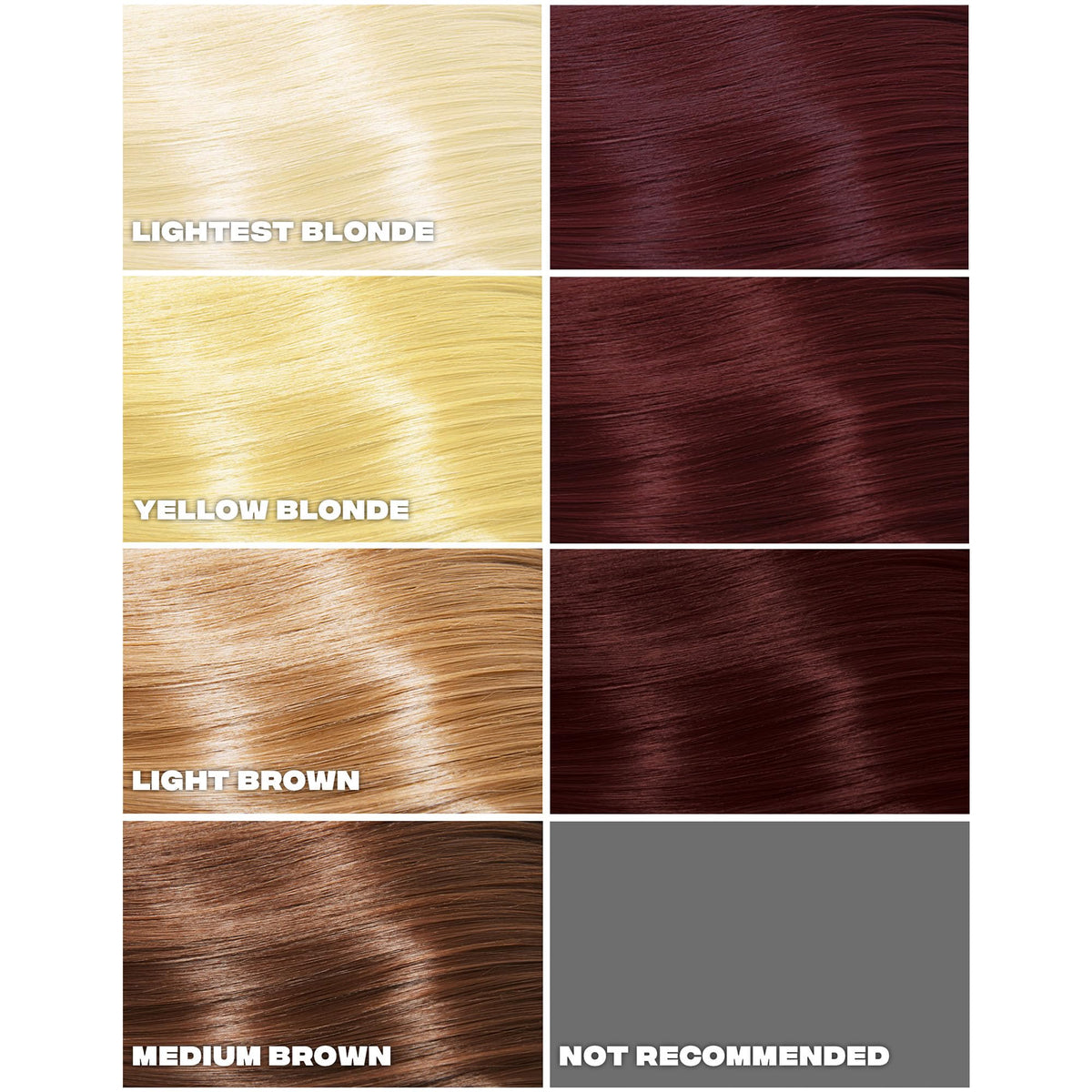 Good Dye Young Rose Mocha application step showing easy at home color