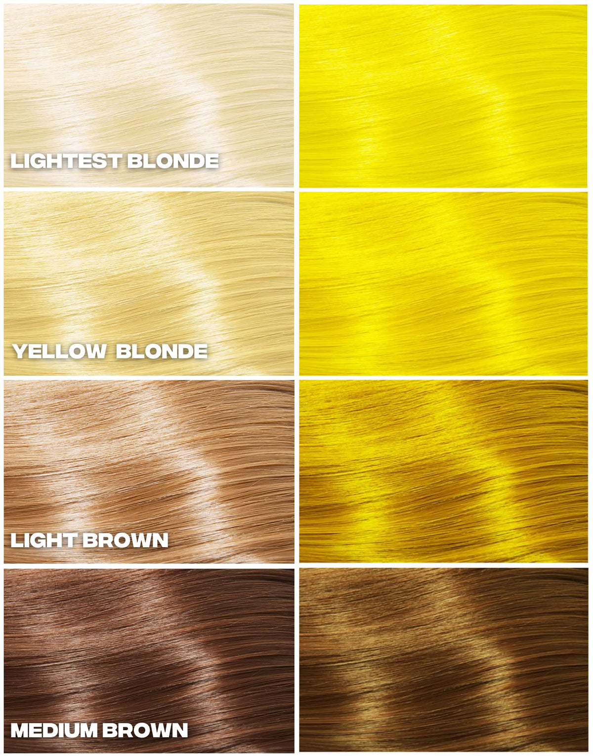 Good Dye Young Steal My Sunshine hair-application for level 10 light blonde shade.