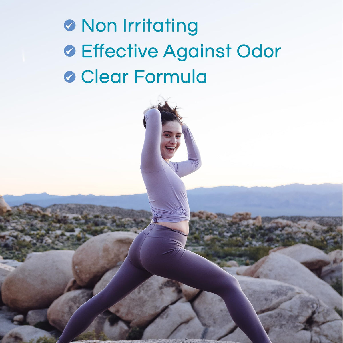Good For You Girls aluminum-free formula supports sensitive skin during sports and school days.