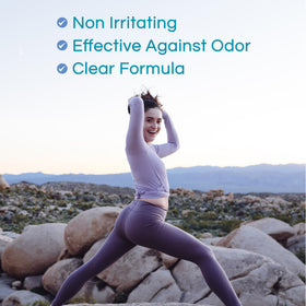 Good For You Girls aluminum-free formula supports sensitive skin during sports and school days.