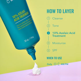 Good Molecules azelaic acid routine image, pairs with moisturizer for daily use