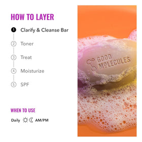 Good Molecules Clarify Bar kaolin clay balancing excess oil and refining texture