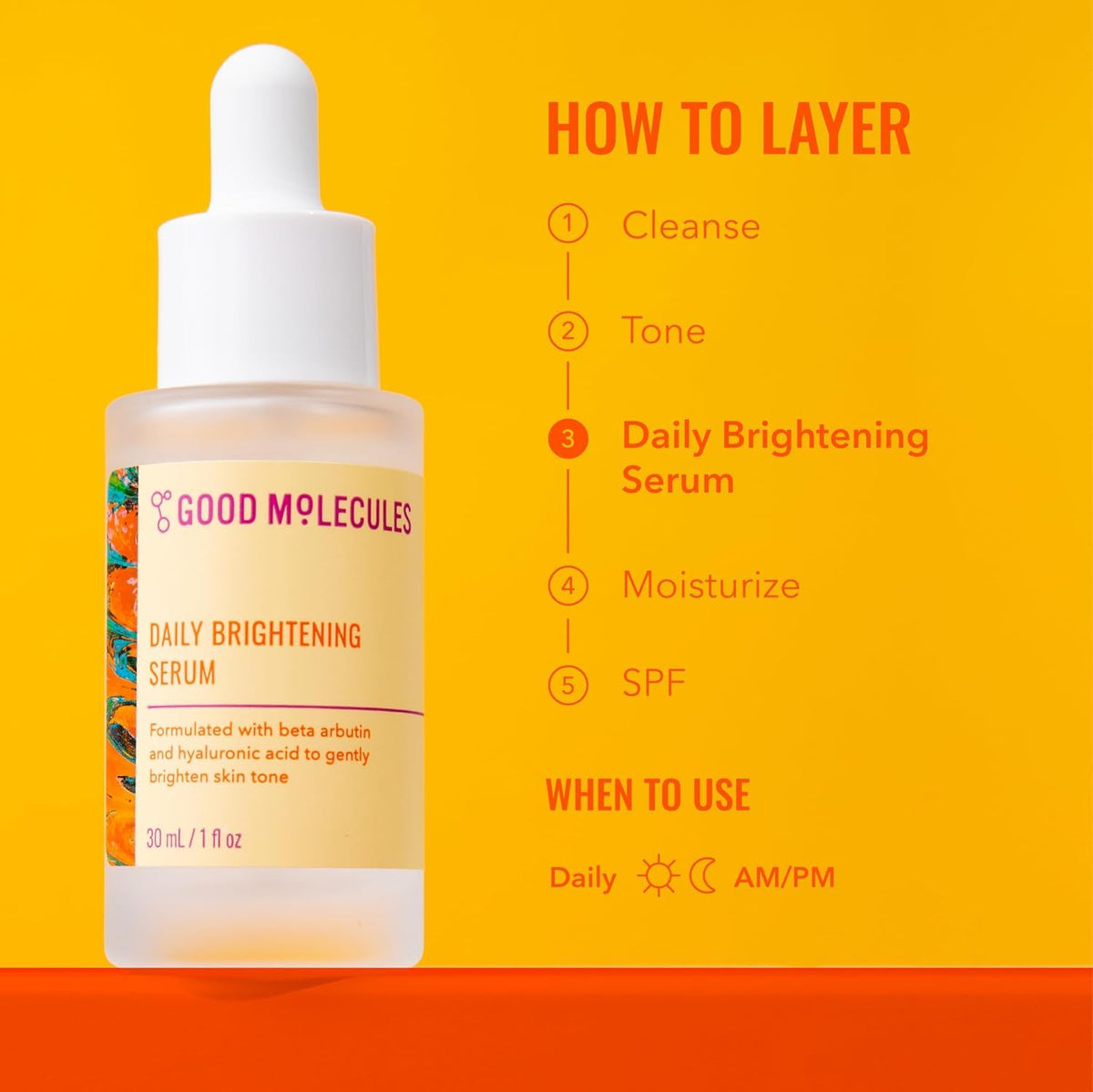 Good Molecules Hyaluronic Acid visual showing moisture boost for skin.