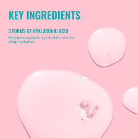 Good Molecules Hyaluronic Acid Serum Pack 3 label closeup highlights ingredients for multi-layer hydration