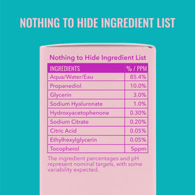 Good Molecules Hyaluronic Acid Serum Pack 3 packaging side view highlights value and compact 30 ml bottles