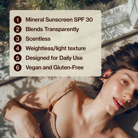 Good Weather Skin The One Daily Sun Cream mineral formula with non-nano zinc