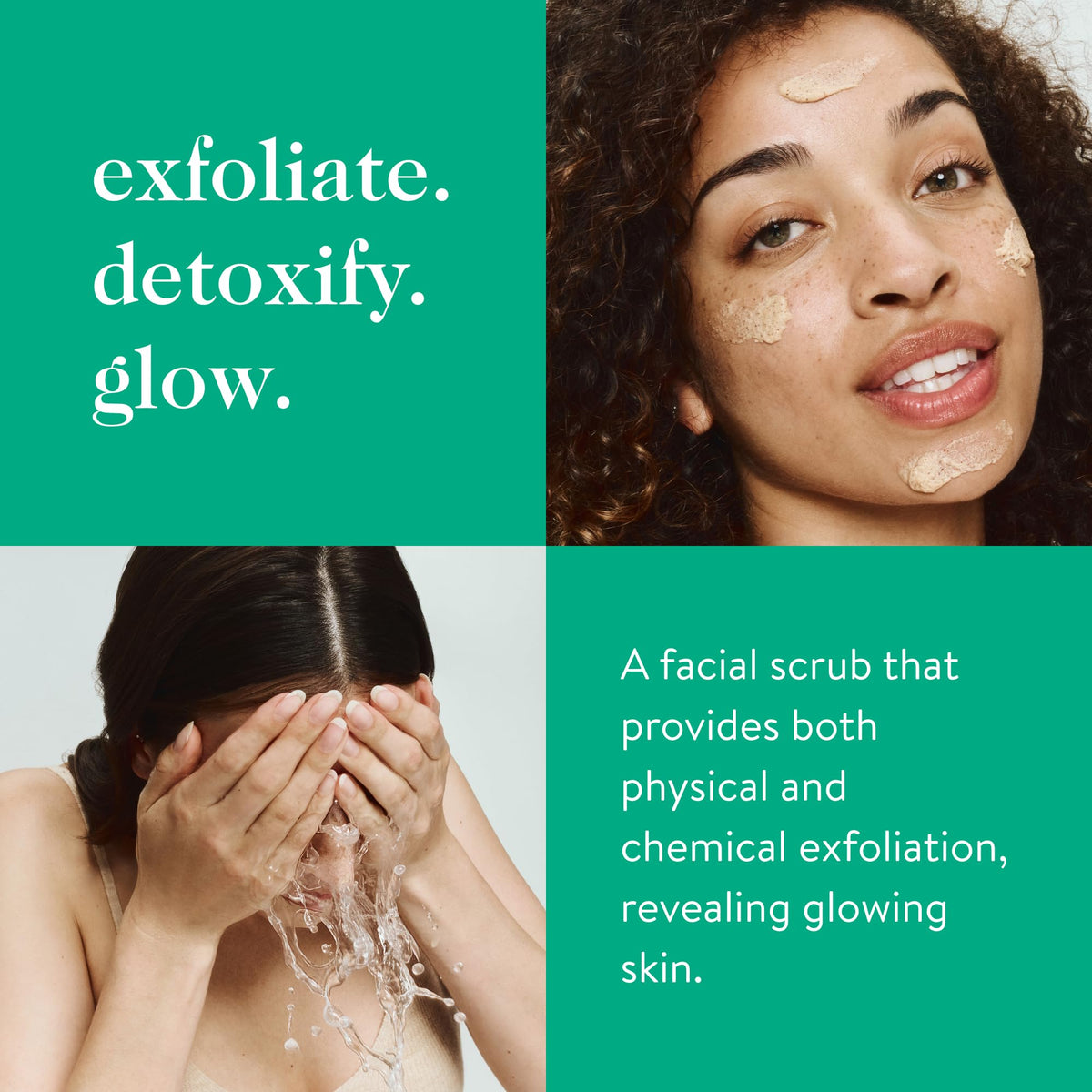 Close-up of grape seed microexfoliant for gentle exfoliation in Good Clean Goop scrub.
