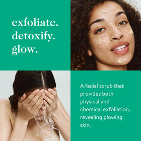 Close-up of grape seed microexfoliant for gentle exfoliation in Good Clean Goop scrub.