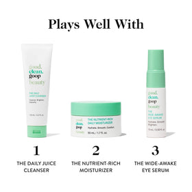 good.clean.goop The Illuminator toner on skincare routine for a clarified complexion.
