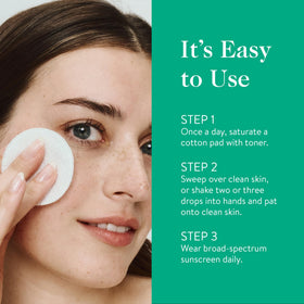 good.clean.goop The Illuminator toner glow close-up suggests radiant skin.