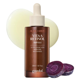 GOODAL Black Carrot Vita-A Ampoule bottle for deep hydration and glow.
