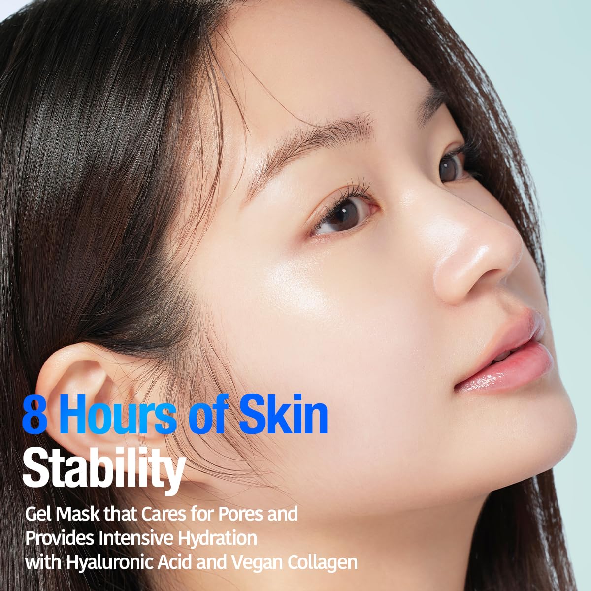 GOODAL Heartleaf Hyaluron Gel Mask gentle, skin-friendly cooling formula.