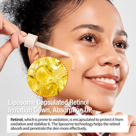 GOODAL pores tightening close-up illustrating firmer-looking pores.