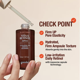 GOODAL serum application glide showing non-greasy hydration.