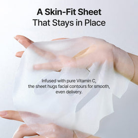 GOODAL sheet mask close-up showcases comfortable daily wear.
