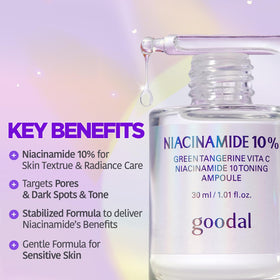 GOODAL vitamin C from tangerine extract suggesting daily radiance support.