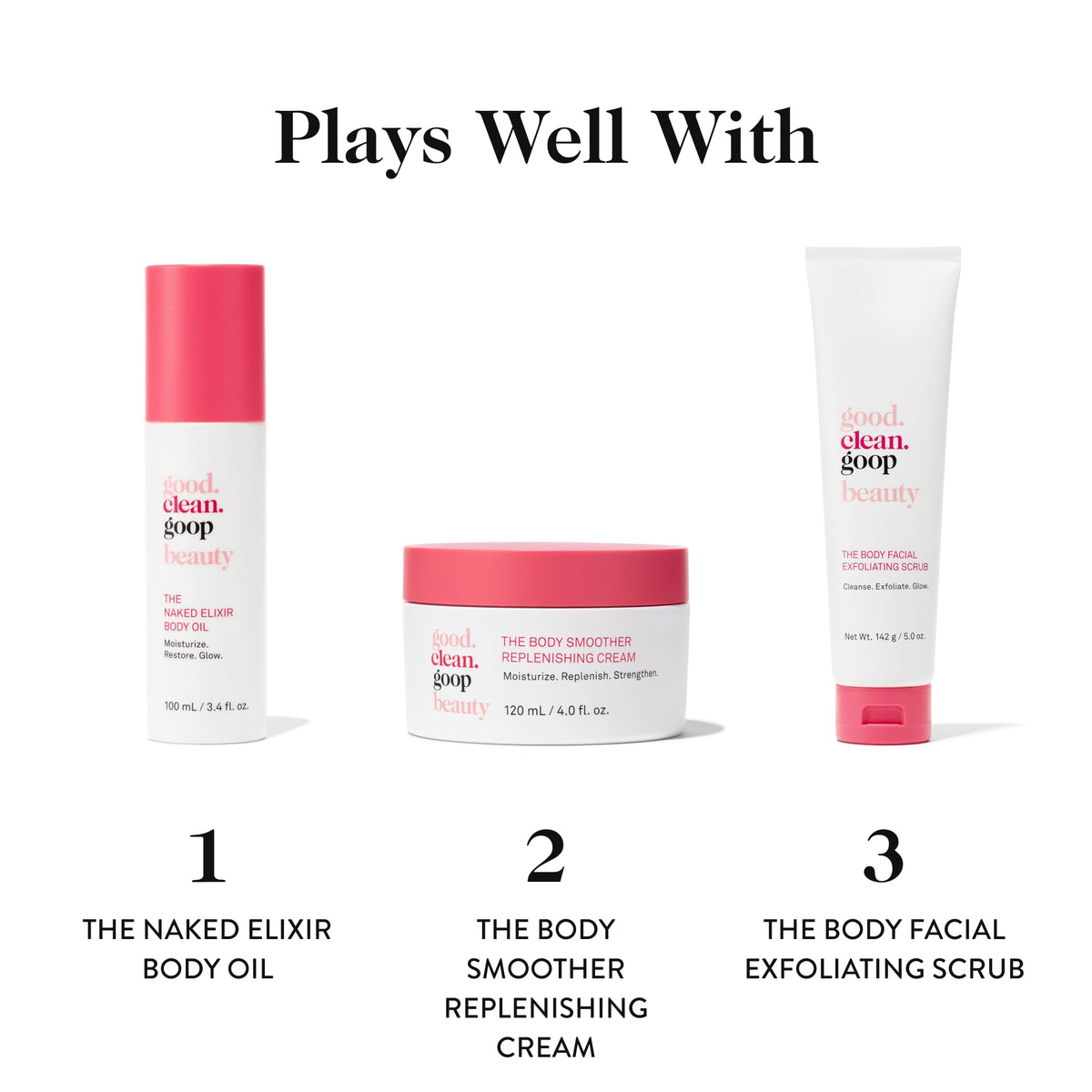 Sleek Powerscrub bottle on clean surface hints premium routine