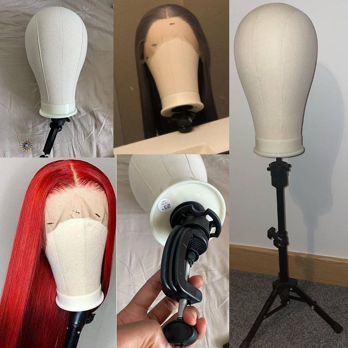 GOODColla compact display head suits hats and accessories on shelves