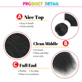 Goodear washable-crochet-hair 26inch supports easy maintenance and gentle care.