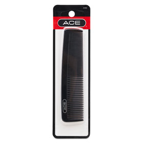 GOODY Ace pocket hair comb with 5-inch black design for precise detangling on the go.