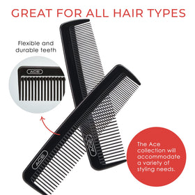 GOODY Ace pocket hair comb compact 6-pack ideal for travel touch-ups.