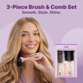 Goody half-round 180-degree brush adds lift and natural volume
