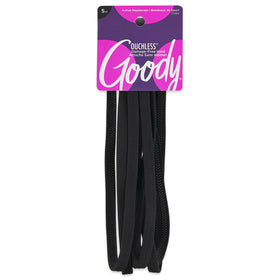 Goody slideproof headwrap with spikey silicone in black for secure all-day hold.