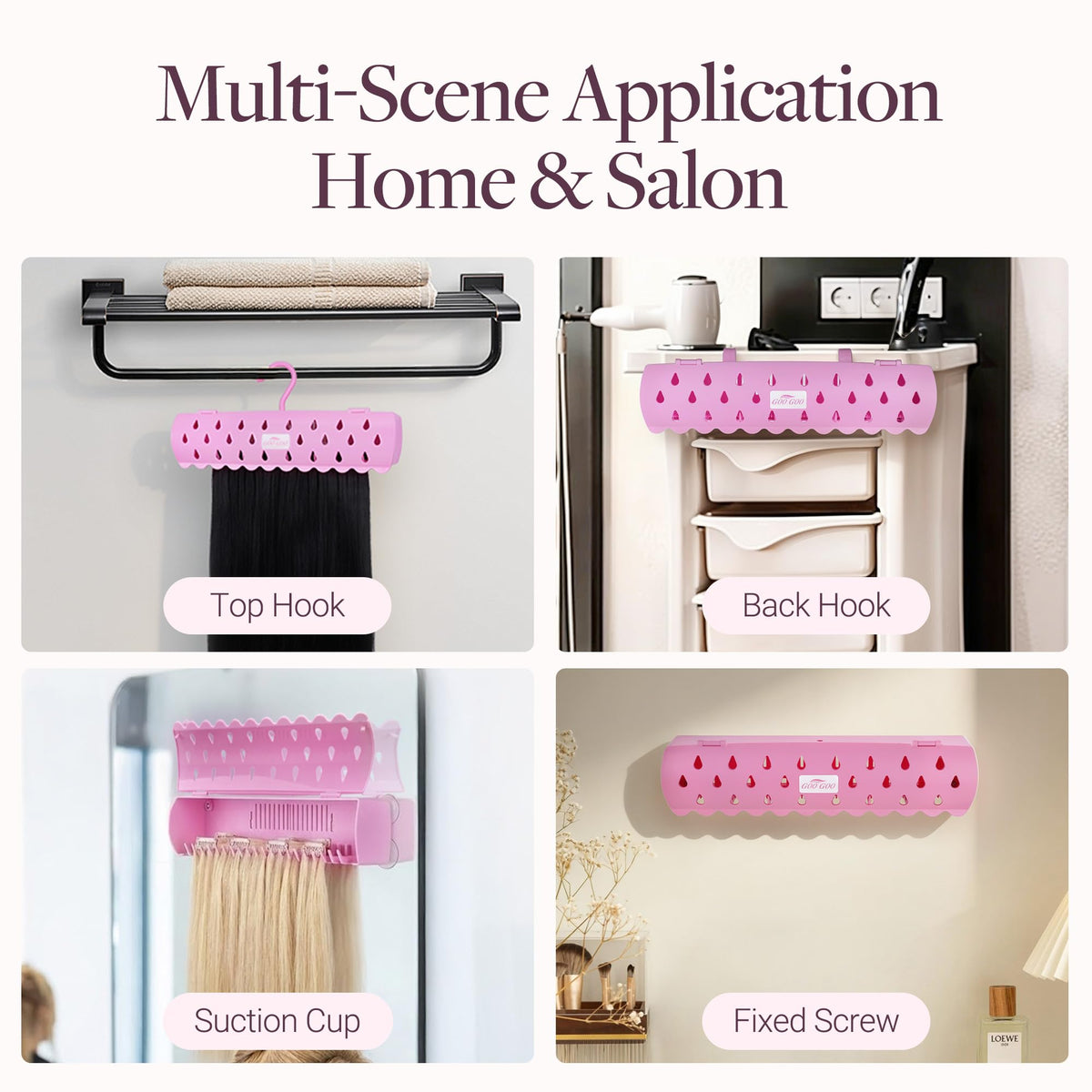 GOOGOO includes accessories for flexible installation and setup customization