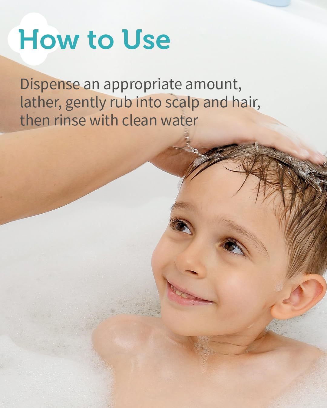 GOONGBE Kids' Fresh Shampoo low pH silicone-free formula for sensitive skin