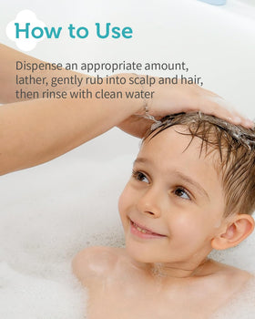 GOONGBE Kids' Fresh Shampoo low pH silicone-free formula for sensitive skin